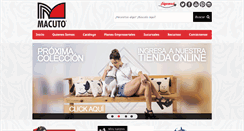 Desktop Screenshot of macuto.com.ve